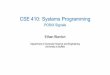 CSE 410: Systems Programming - POSIX Signals