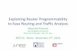 Exploiting Router Programmability to Ease Routing and 