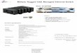Military Rugged GbE Managed Ethernet Switch
