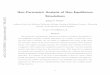 Non-Parametric Analysis of Non-Equilibrium Simulations 