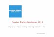 Foreign Rights Catalogue 2018