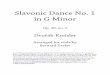Slavonic Dance No. 1 in G Minor op. 46, no. 2
