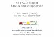 The FAZIA project : Status and perspectives