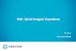 OAD : Opioid Analgesic Dependence - Az Damiaan