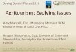 Agritourism: Evolving Issues