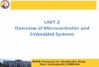 UNIT-2 Overview of Microcontroller and Embedded Systems