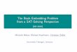 from a SAT-Solving Perspective The Book Embedding Problem