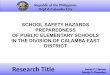 SCHOOL SAFETY HAZARDS PREPAREDNESS OF PUBLIC …