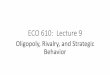 Eco 610 Lecture 9 Summer 2017 PPT Slides
