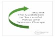 May 2018 The Guidebook to Successful Policy and Systems Change