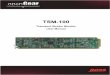 TSM-100 User Manual - Ross Video