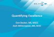 Quan%fying Excellence - cscca.org