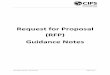 Request for Proposal (RFP) Guidance Notes