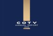 COTY ANNUAL REPORT 2020 ANNUAL REPORT