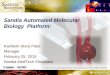 Sandia Automated Molecular Biology Platform