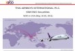 THAI AIRWAYS INTERNATIONAL PLC. KIM ENG Securities