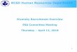 Diversity Recruitment Overview ESA Committee Meeting 