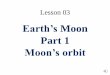 Earth’s Moon Part 1