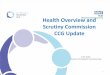 Health Overview and Scrutiny Commission CCG Update