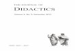 THE JOURNAL OF DIDACTICS - DDSSU