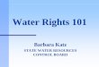 Water Law 101 - California