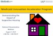 Medicaid Innovation Accelerator Program