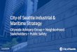 City of Seattle Industrial & Maritime Strategy