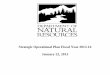Strategic Operational Plan Fiscal Year 2013-14 January 22 
