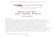 Marx and Art: Use, Value, Poetry - University of Canterbury