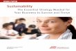 Sustainability - The essential strategy needed for your 