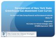 Development of New York State Greenhouse Gas Abatement 