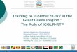 Training to Combat SGBV in the Great Lakes Region : The 