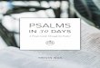 PSALMS - Christian Standard Bible