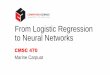 From Logistic Regression to Neural Networks