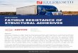 WHITE PAPER FATIGUE RESISTANCE OF STRUCTURAL ADHESIVES