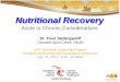 Nutritional Recovery - Swim Ontario