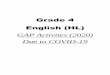 Grade 4 English (HL)