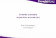 Towards a testable Application Architecture