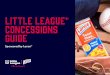 Little League Concessions Guide