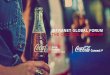 DRIVING CHANGE, GROWTH & VALUE WITH THE COCA-COLA COMPANY