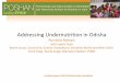 Addressing Undernutrition in Odisha