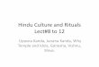Hindu Culture and Rituals Lect#8 to 12