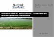 Management of Wastewater Treatment by Water Utilities 