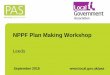 NPPF Plan Making Workshop
