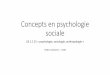 Concepts en psychologie sociale - ifasifsi02stquentin.fr