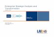 Enterprise Strategic Analysis and Transformation