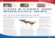 CASH & CARRY AND WHOLESALE NEWS - Sanderson