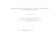 Application of Support Vector Machines in Bioinformatics