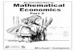 An Introduction to Mathematical Economics - Loglinear Publications