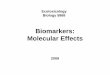 Biomarkers: Molecular Effects - University of Minnesota Duluth
